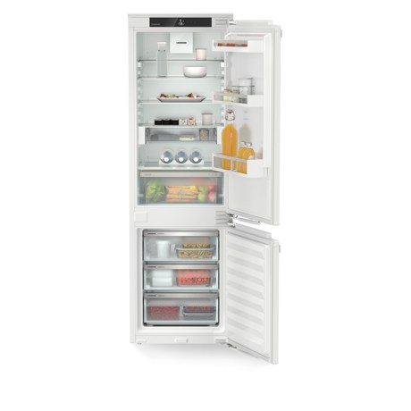 Combina frigorifica incorporabila Liebherr ICc 5123 Plus, EasyFresh si SmartFrost, 56 cm, 264 l, DuoCooling, SmartFrost, VarioSpace, SuperCool, Clasa C